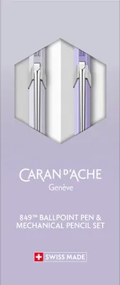 Image de CARAN D'ACHE 8490.707 CARAN D'ACHE Coffret d'instruments d'écriture BLOOMING LAVENDER