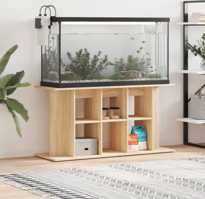 Produktbild von "im Angebot" Aquariumständer Sonoma-Eiche 120x40x60 cm Holzwerkstoff - Sonstiges Aquarienzubehör CC22829