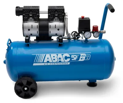 Productafbeelding van ABAC Geluidsarme luchtcompressor EASE-AIR 50, olievrije luchtcompressor, maximale