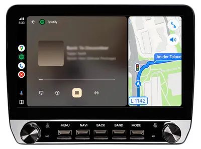 Immagine prodotto di Autoradio Android 15 da 10,1 pollici 2+64 GB per Skoda Superb II Kombi 3T 2008-2013 Wireless CarPlay Android Auto WiFi GPS Navi RDS DSP DAB+ BT con manopola