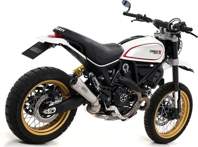 Produktbild von ARROW PRO-RACE Edelstahl Endschalldämpfer für Ducati Scrambler Desert Sled ab Modelljahr 2017-