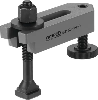 Obrázek produktu pro Upínací rameno AMF č. 6315V 10-M10x10x 80 offset s nastavitelným opěrným šroubem - 73189