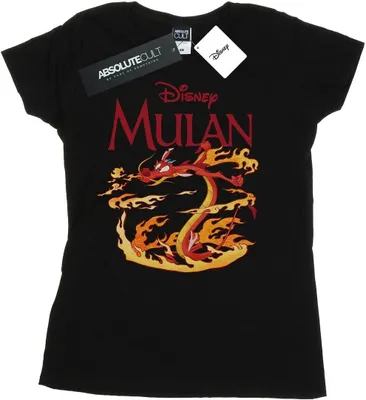 Produktbild von Disney - "Dragon Fire" T-Shirt für Damen BI16232 (L) (Schwarz)