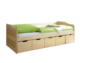 Produktbild von Sofabett mit Schubkästen Maria, verschied. Farben
