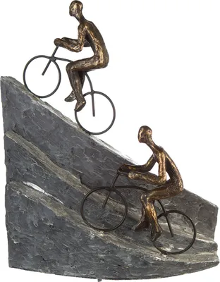 Produktbild von Casablanca by Gilde Dekofigur Skulptur Racing bronzefarben H. 33 cm,89167