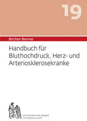 Obrázek produktu pro Handbuch für Bluthochdruck, Herz-und Arteriosklerosekranke
