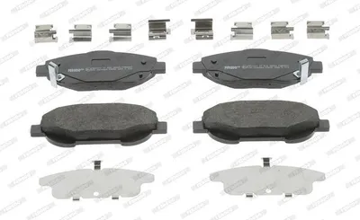 Produktbild von FERODO FDB4824 Bremsbeläge Satz Vorne für TOYOTA AVENSIS Station Wagon (ZRT27, ADT27) Verso (R2) AVENSIS Stufenheck (ZRT27, ADT27) VERSO VAN (R2)