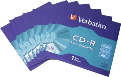 Produktbild von Płyta Cd-R Verbatim Extra Protection 700Mb 52X 1Szt 43843