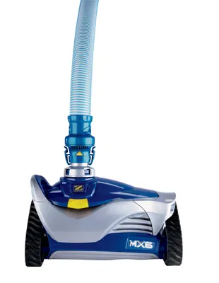 Zdjęcie produktu dla Robot basenowy Zodiac MX6 do podłogi/ściany z kablem 10 m automatyczny plastikowy szary/niebieski