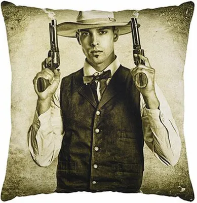 Produktbild von Pad Kissen Cowboy 45x45