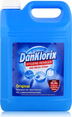 Produktbild von DanKlorix Hygiene-Reiniger Original mit Aktiv-Chlor 5L (1er Pack)