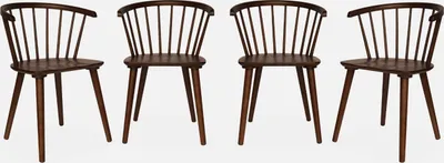 Immagine prodotto di Set 4 sedie in legno, Noce