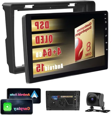 Immagine prodotto di Autoradio - Autoradio per auto - Autoradio 1-DIN - Autoradio multimediale - Autoradio Android - Autoradio con touchscreen da 9 pollici