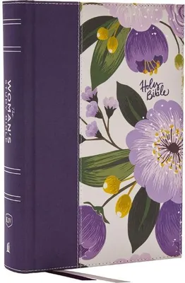 Produktbild von KJV, The Woman's Study Bible, Purple Floral Cloth over Board, Red Letter, Full-Color Edition, Comfort Print