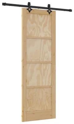 Obrázok produktu pre vidaXL Posuvné dvere ORKDAL prírodná farba 73,5 x 211 cm Masívne borovicové drevo
