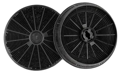 2x Aktivkohlefilter, 149 x 35 mm, rund, für Dunstabzugshauben