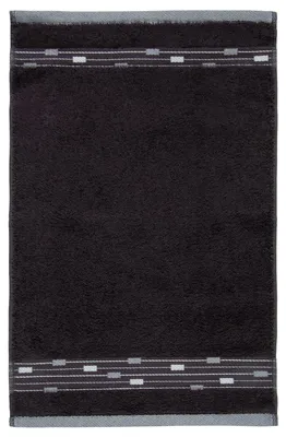 Immagine prodotto di Asciugamano ospite Möve in cotone 100%, dimensione 30 x 50 cm, colore grigio antracite