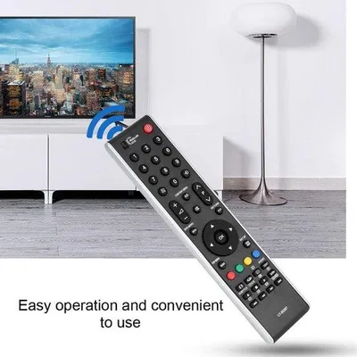 Produktbild von Universelle TV-Fernbedienung schwarz einfach
