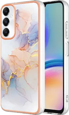 Produktbild von Hülle für Samsung Galaxy A05S Muster TPU Silikon Stoßdämpfer Bumper Schutzhülle Grau