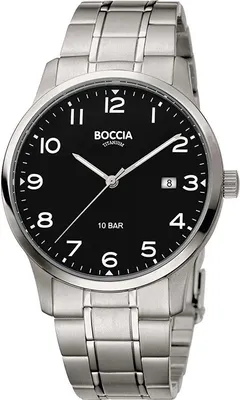Obrázok produktu pre Boccia Titanium Classic 3621-01 Herrenarmbanduhr