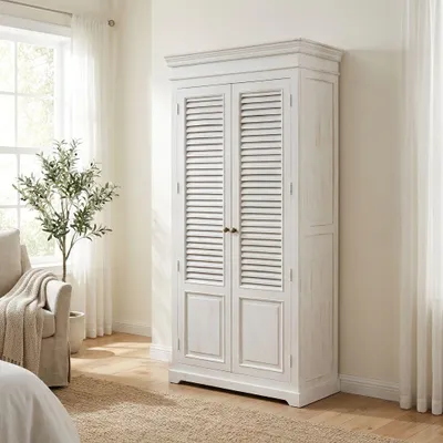Immagine prodotto di Milani Home - Armadio in legno di mango cm 100 l x 50 p x 200 h