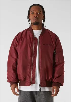 Obrázok produktu pre Bunda Urban Classics MJG BOMBER JACKET bordová - L