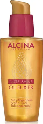Produktbild von Alcina Nutri Shine Oil-Elixir Öl-Serum für Feinheit und Glanz des Haars 50 ml