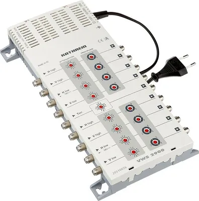 Produktbild von Kathrein VWS 2900, 1 Eingänge, 8 Ausgänge, 950 - 2150 MHz, 40 dB, 17 - 24 dB, IP30