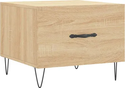 Produktbild von vidaXL Couchtisch Sonoma-Eiche 50x50x40 cm Holzwerkstoff