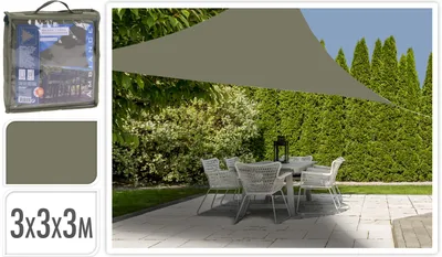 Obrázok produktu pre Trojstenný Slnkobran 300X300X300Cm Ambiance C46400230
