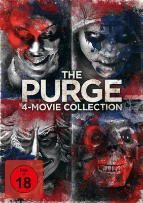 Produktbild von Purge, The  1-4  Movie Box (DVD) 4Disc SäuberungAnarchyElection YFirst Purge