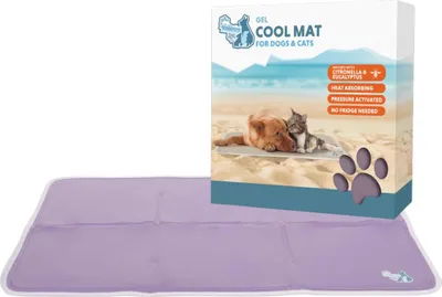 Obrázok produktu pre Chladiaca podložka Coolpets Gel, fialová M