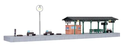 Produktbild von Kibri 37754 - N Bahnsteig mit LED-Beleuchtung, Funktionsbausatz - Neu