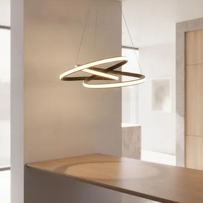 Productafbeelding van Design hanglamp Menton zwart, AI-gegenereerde afbeelding
