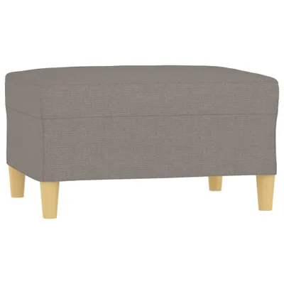 Produktbild von Fußhocker Taupe 70x55x41 cm Stoff
