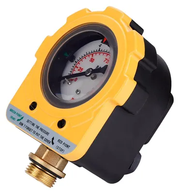 Imagen del producto de Interruptor de presión para agua con regulador de presión de 10 bar, interruptor electrónico para bomba de agua