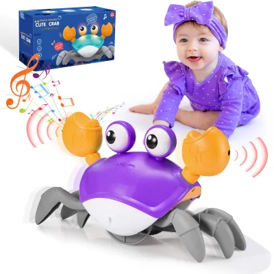 Obrázok produktu pre Lezúci krab, hračky pre bábätká od 1 do 4 rokov, Montessori hračka, pre bábätko