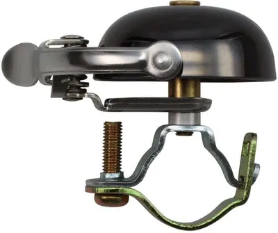 Obrázek produktu pro Crane Bell Mini Suzu Neo Black 45 mm Cyklistický zvonek