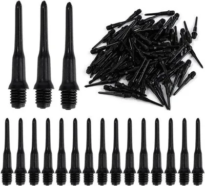 Immagine prodotto di Bersaglio elettronico per freccette con punte morbide, 50 pezzi, nero