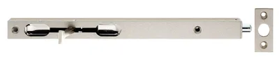Produktbild von Alberts Rohrkantriegel mit Hebel silber 250 x 20 x 15 mm