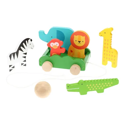 Image de Bowling avec des animaux dans le chariot