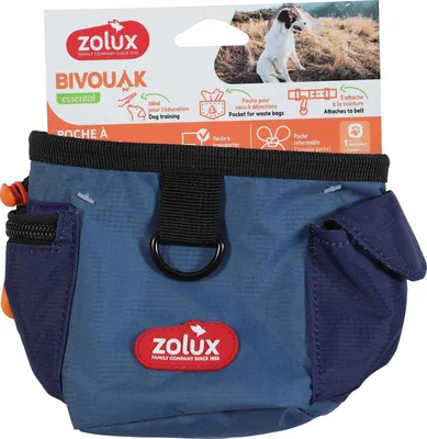 Obrázek produktu pro Taška na pamlsky BIVOUAK modrá Zolux