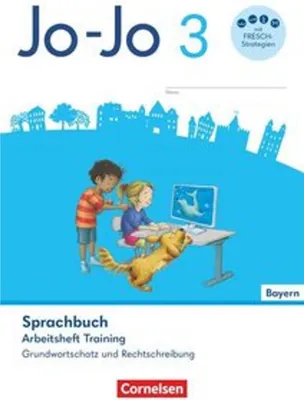 Obrázok produktu pre Jo-Jo Sprachbuch 3. Jahrgangsstufe - Grundschule Bayern - Arbeitsheft Training - Grundwortschatz und Rechtschreibung