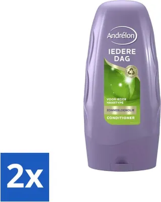 Image de Andrélon Conditionneur Quotidien 250 ml - Pack Avantage - 2 pièces