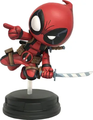Immagine prodotto di Statua Animowana Deadpool (Skaczący) 18 cm - Marvel, limitowana edycja