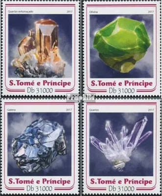 Produktbild von Briefmarken Sao Tome e Principe 2017 Mi 7018-7021 (kompl. Ausgabe) postfrisch Mineralien