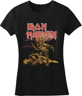 Produktbild von Iron Maiden - "Slasher" T-Shirt für Damen RO862 (M) (Schwarz)