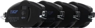 Produktbild von SKF VKBP 80018 E Bremsbeläge Satz Bremsklötze für VW Golf VII Schrägheck (5G1, BQ1, BE1, BE2) Passat Variant (3G5, CB5) Golf VII Variant (BA5, BV5)