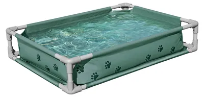 Produktbild von Bestway® My First Frame Pool für Haustiere mit 2-in-1-Design 102 x 74 x 20 cm, eckig