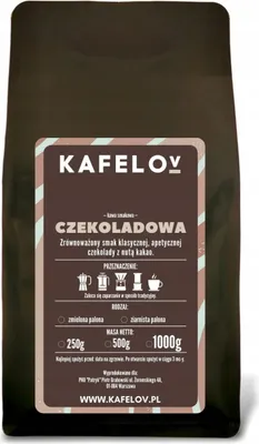 Produktbild von KAFELOV | Kaffeepulver Schokolade- 250g - Aromatische Schokolade - 100% Arabica